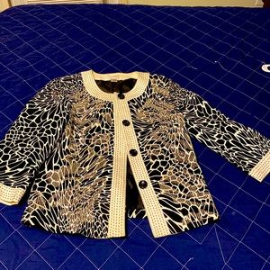 Holiday Party have no fear!  Dress up any outfit with this jacket!